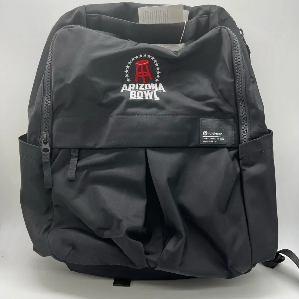 Lululemon Athletica Black Everyday 2.0 Backpack Arizona Bowl NWT